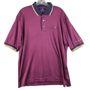 Turtle Creek Polo Shirt Mens Macquarie Links Pinehurst‎ Golf Athleisure Size XL